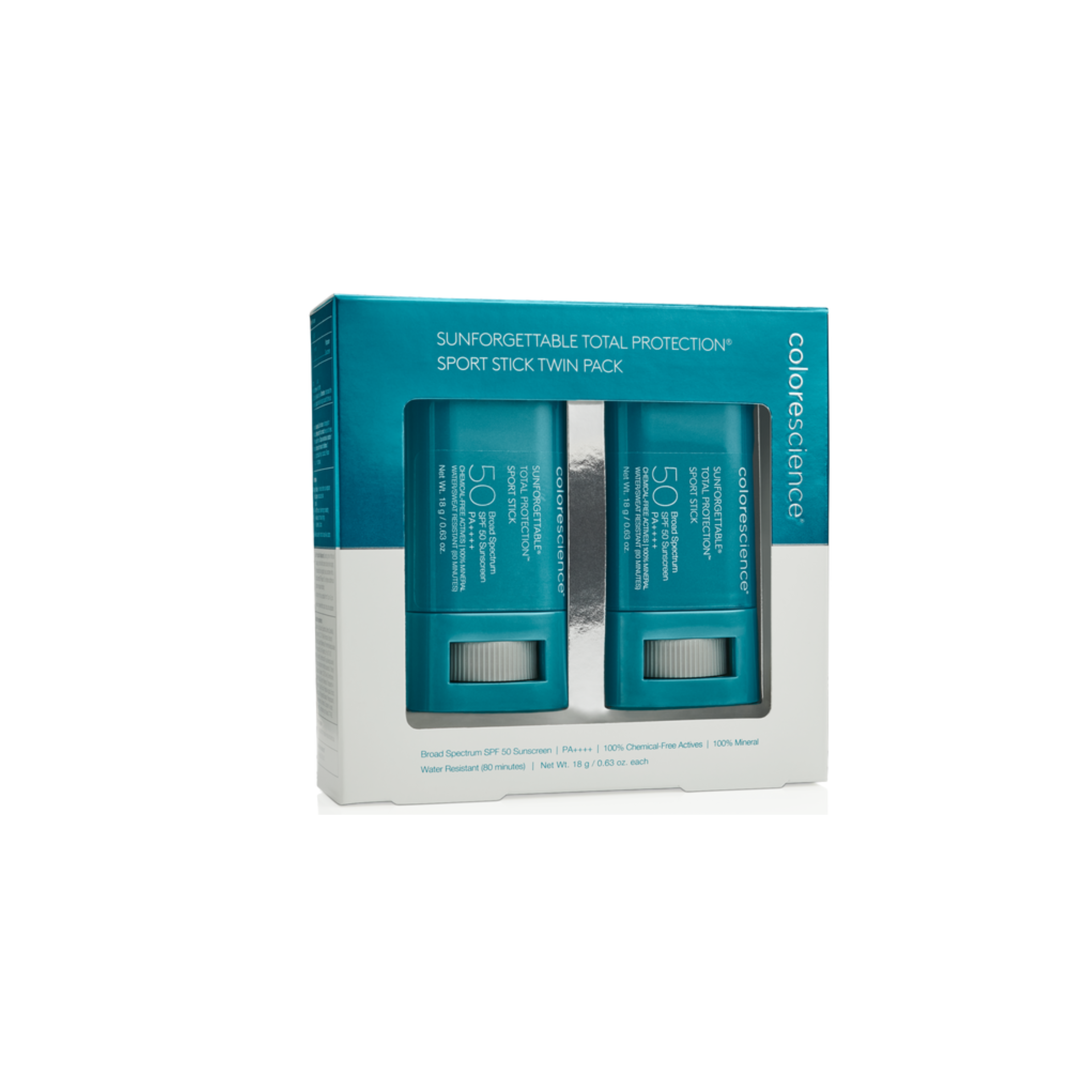Total Protection Sport Stick SPF 50 Twin Pack – SpaDerma