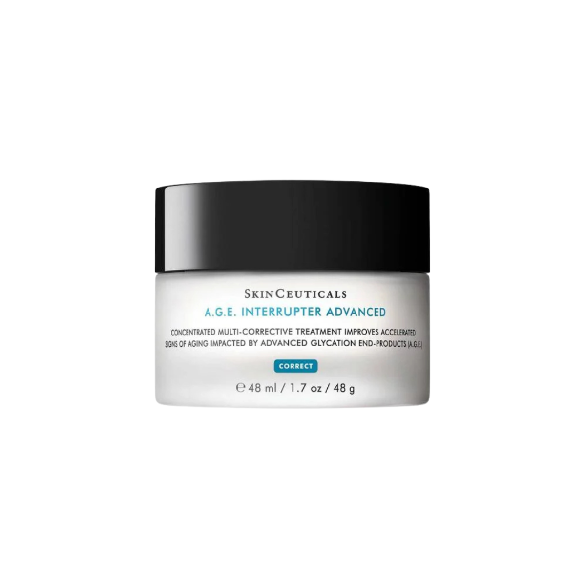 Skinceuticals A.G.E. Interrupter Advanced jar on a white background