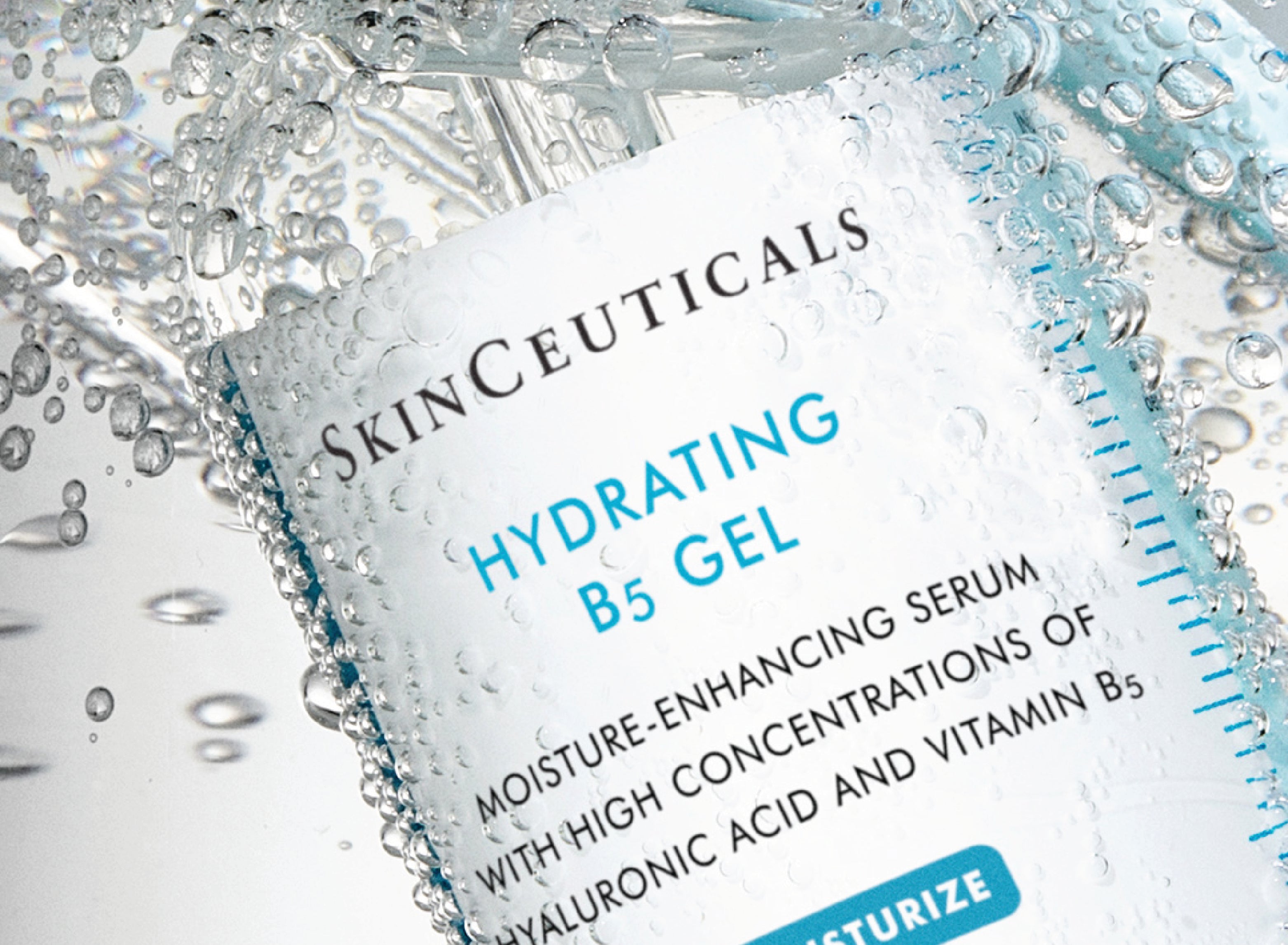 Skinceuticals Hydrating B5 Gel under bubbles